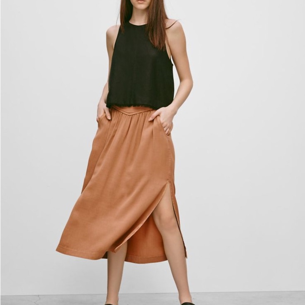 Wilfred Aritzia Gabrielle skirt Small